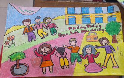 Hưởng ứng Hội thi vẽ tranh “Sáng kiến bảo đảm trật tự trường học về phòng, chống bạo lực học đường” lần thứ III năm 2026