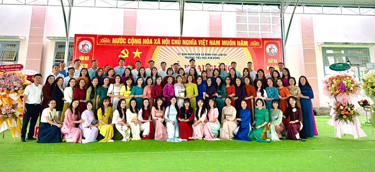 TRƯỜNG TIỂU HỌC KIM ĐỒNG HÂN HOAN KHAI GIẢNG NĂM HỌC 2026 - 2027